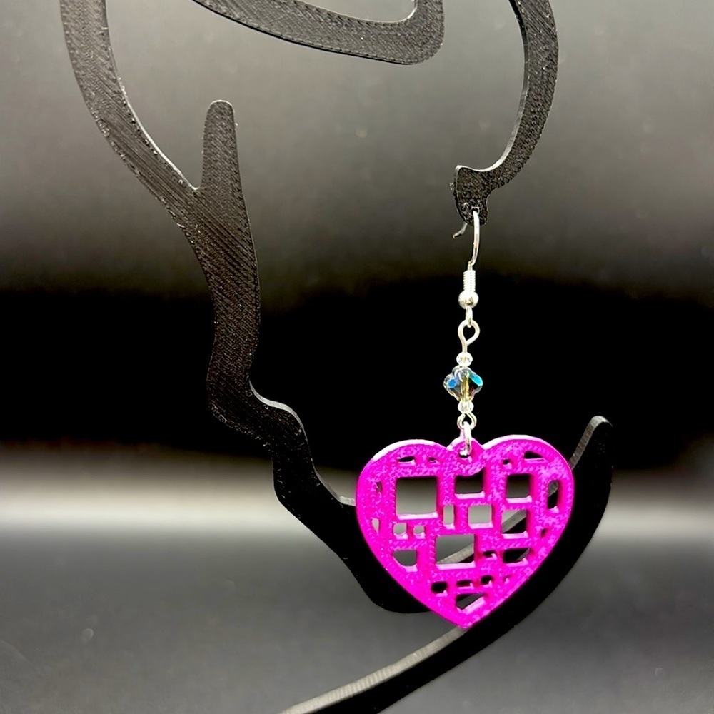 Heart Earrings - Picture 5 of 7